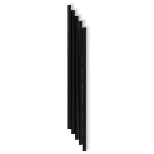 Black paper straws