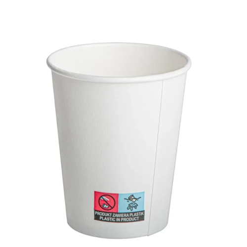 Kubki Papierowe Białe 250 ml, 1000 szt.