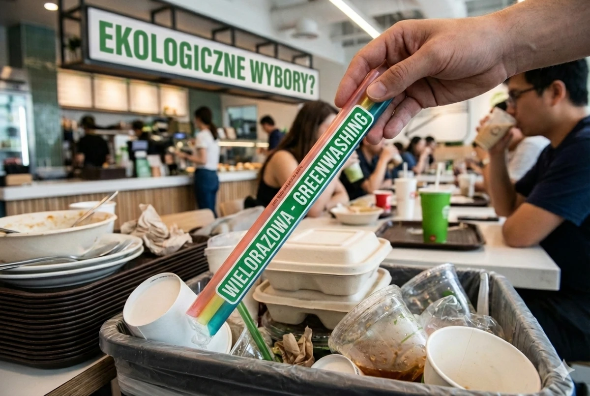 Plastikowe słomki „wielorazowe” jako luka systemowa w dyrektywie Single-Use
