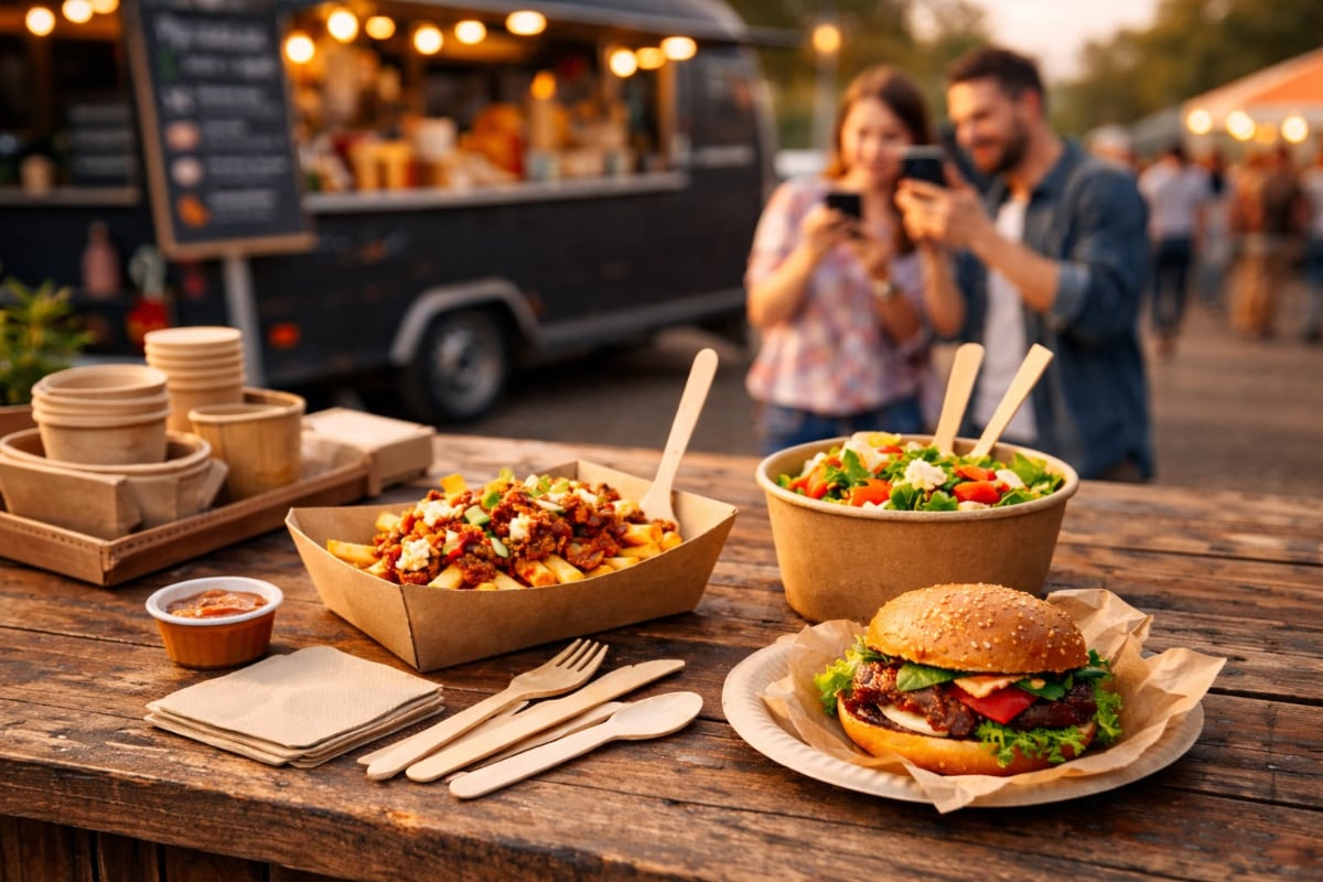 Dlaczego sztućce i opakowania w food trucku mają większe znaczenie, niż myślisz?