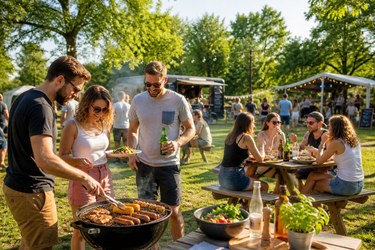 Maj - sezon grillowania i wydarzeń plenerowych